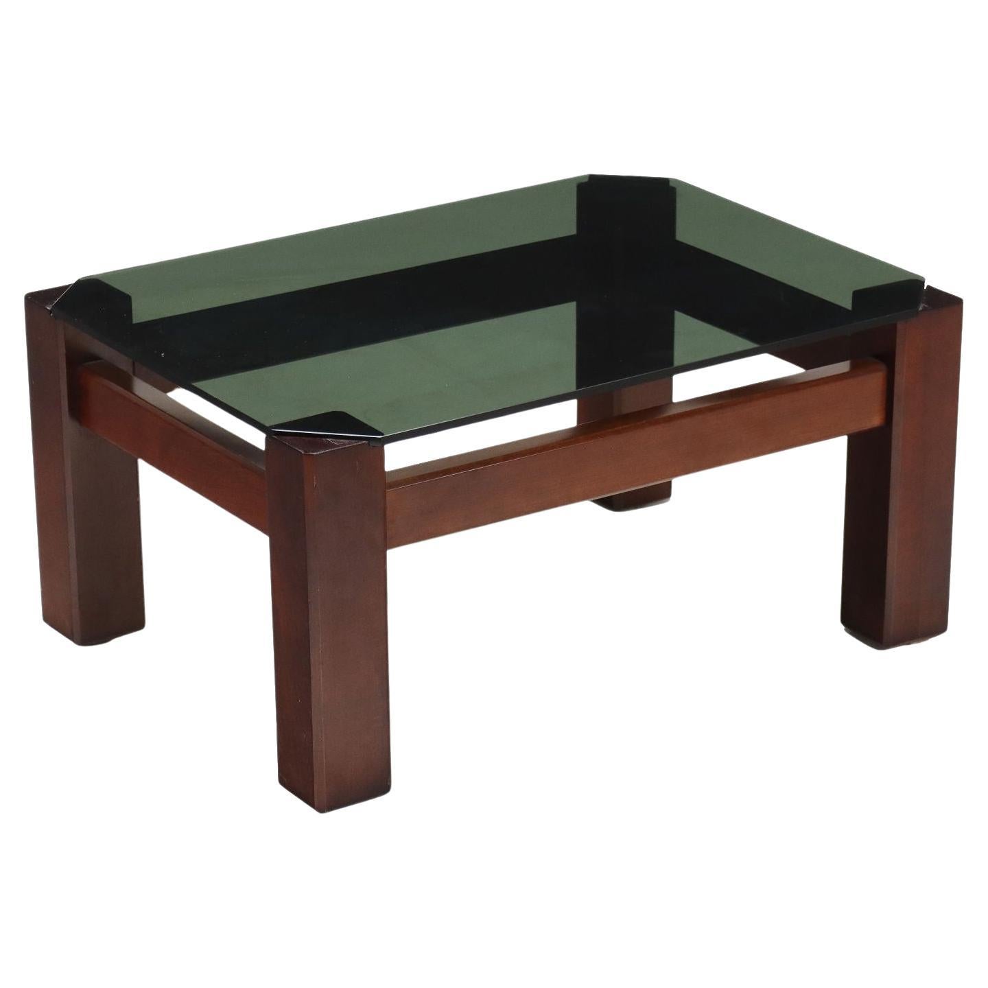 Rectangular coffee table 70s-80s For Sale