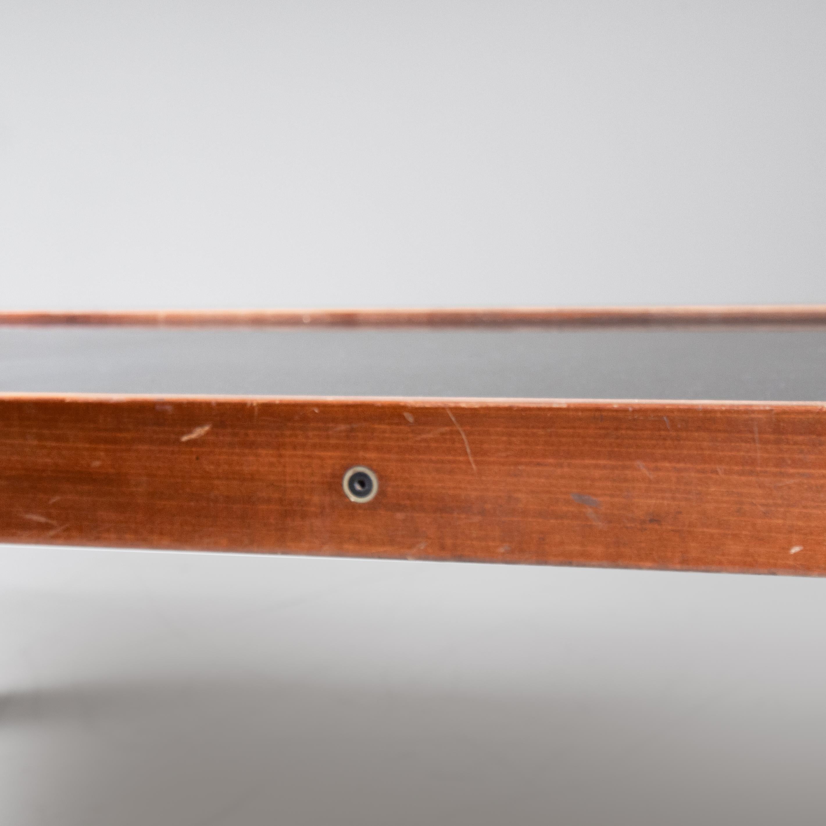 Laminate Rectangular coffee table mod. 771, Afra and Tobia Scarpa, Cassina For Sale