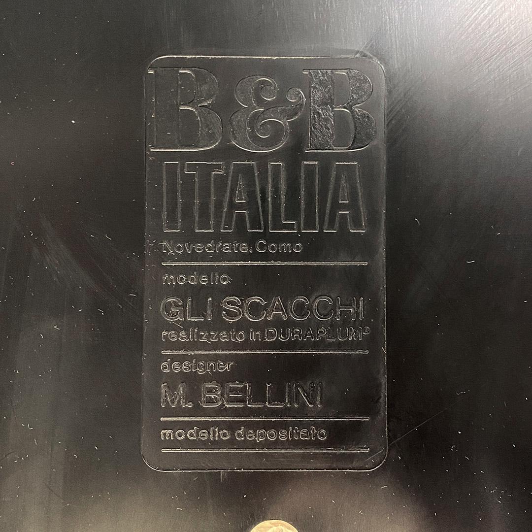 Table basse Scala de la série Gli Scacchi par Mario Bellini pour B&B Italia, 1971 en vente 7
