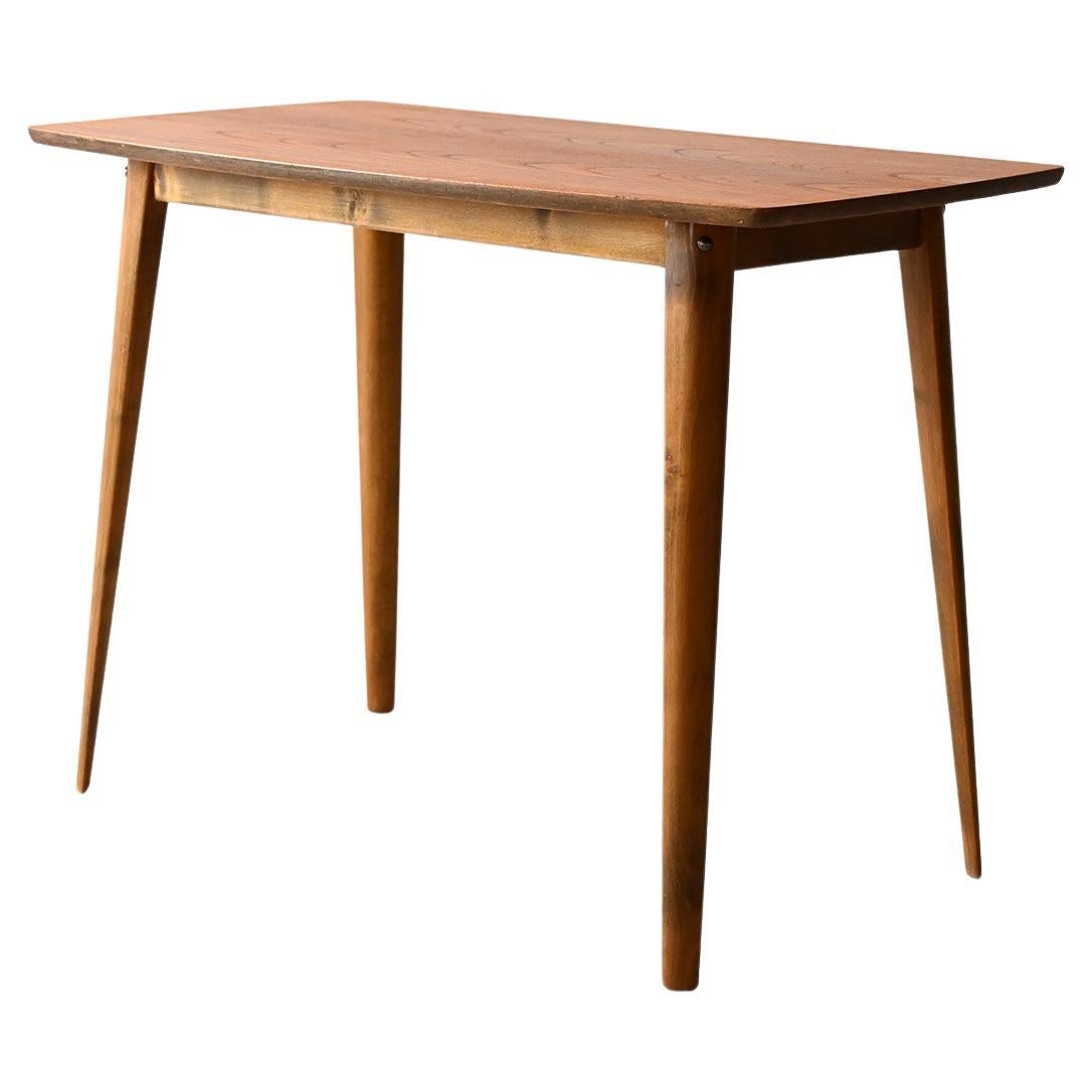 Scandinavian 1960s teak and beech coffee table
