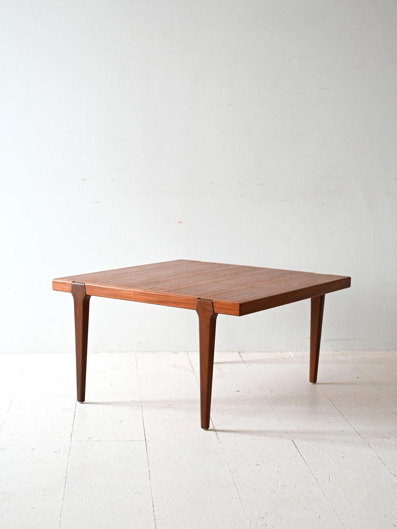 Scandinave moderne Table basse scandinave en teck Erik Wørts IKEA en vente