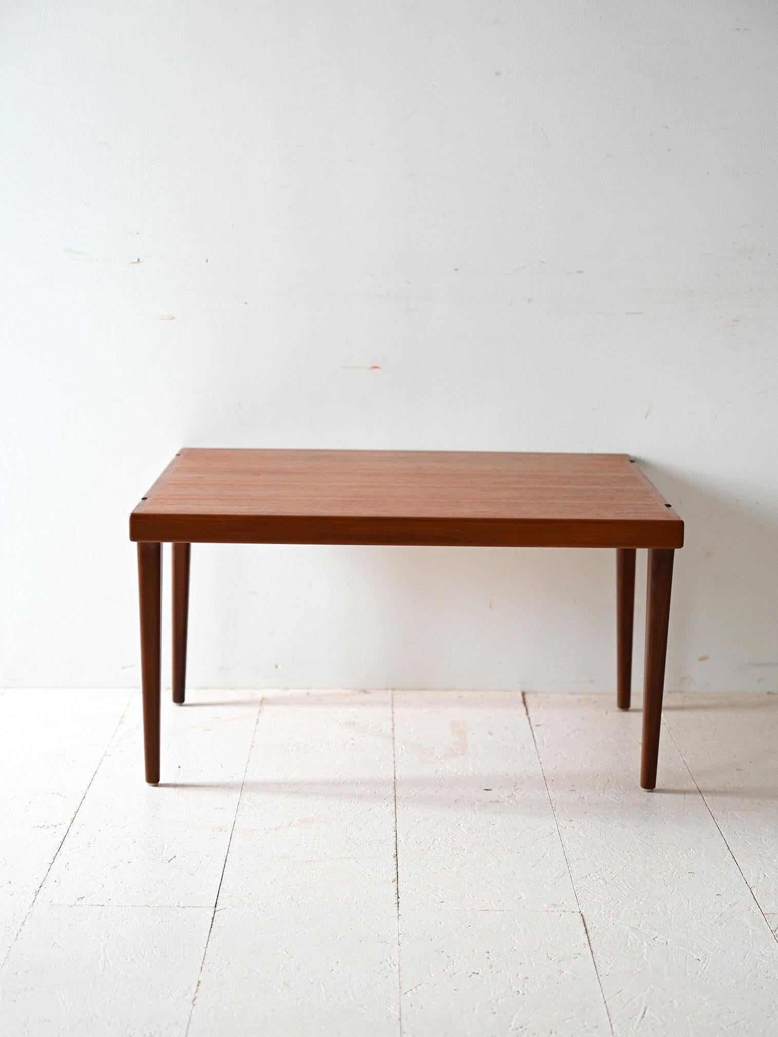Swedish Table basse scandinave en teck Erik Wørts IKEA en vente
