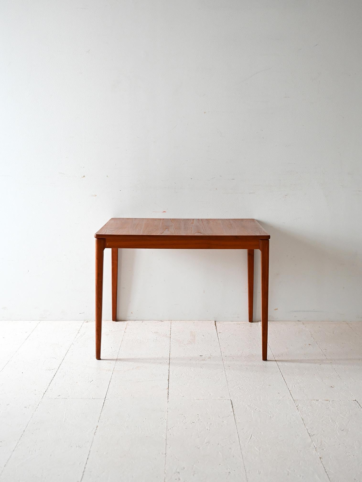 Scandinavian Modern Scandinavian teak coffee table Alberts for Tibro 1950s For Sale