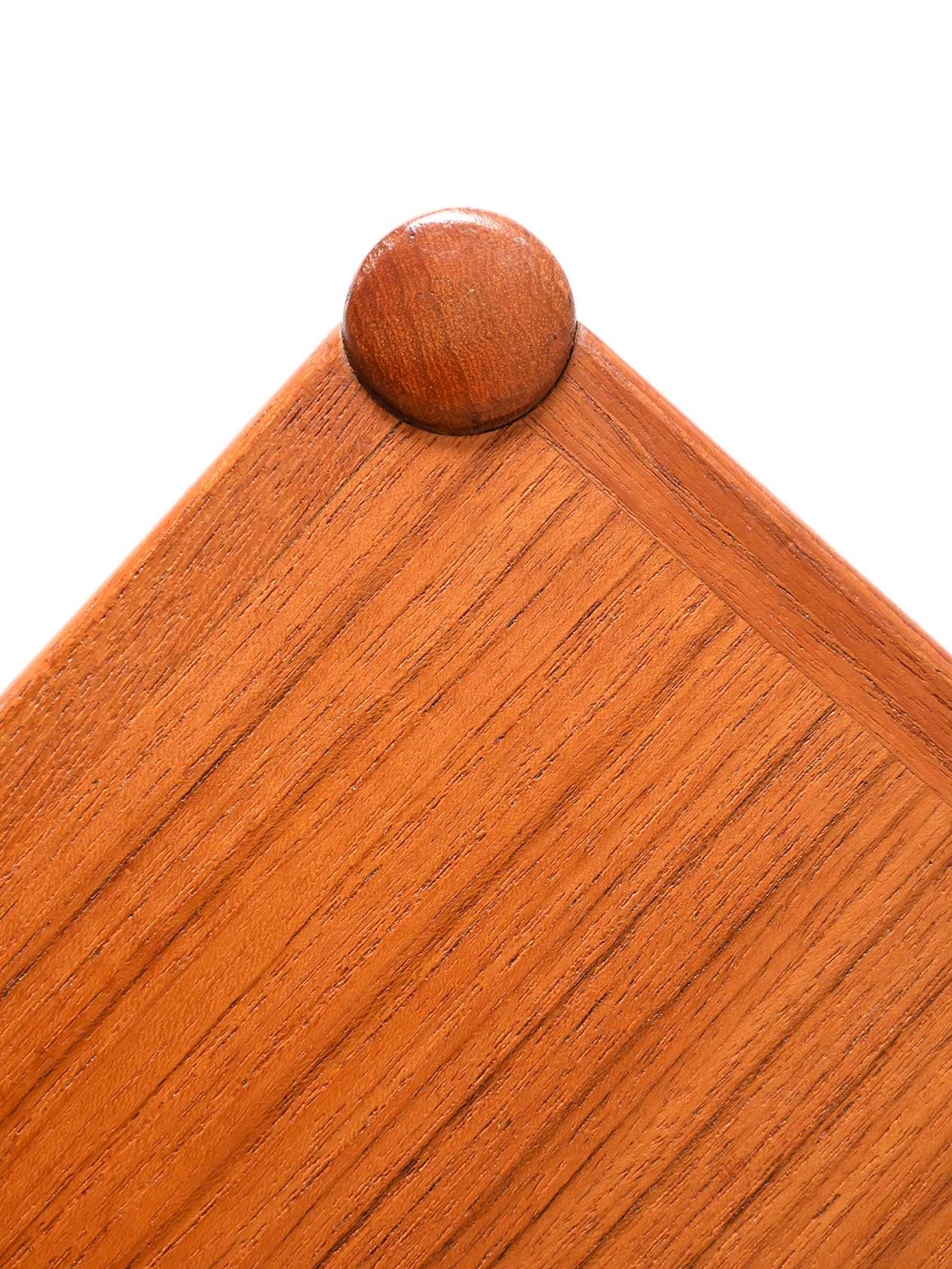 Mid-20th Century Scandinavian coffee table in teak For Sale