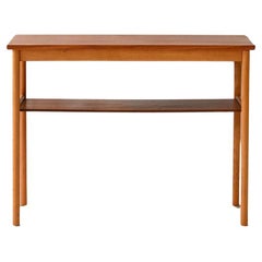 Scandinavian vintage 1950s beech and teak coffee table
