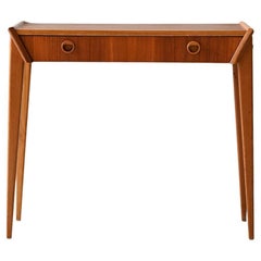 Tavolino scandinavo vintage in teak anni ’60