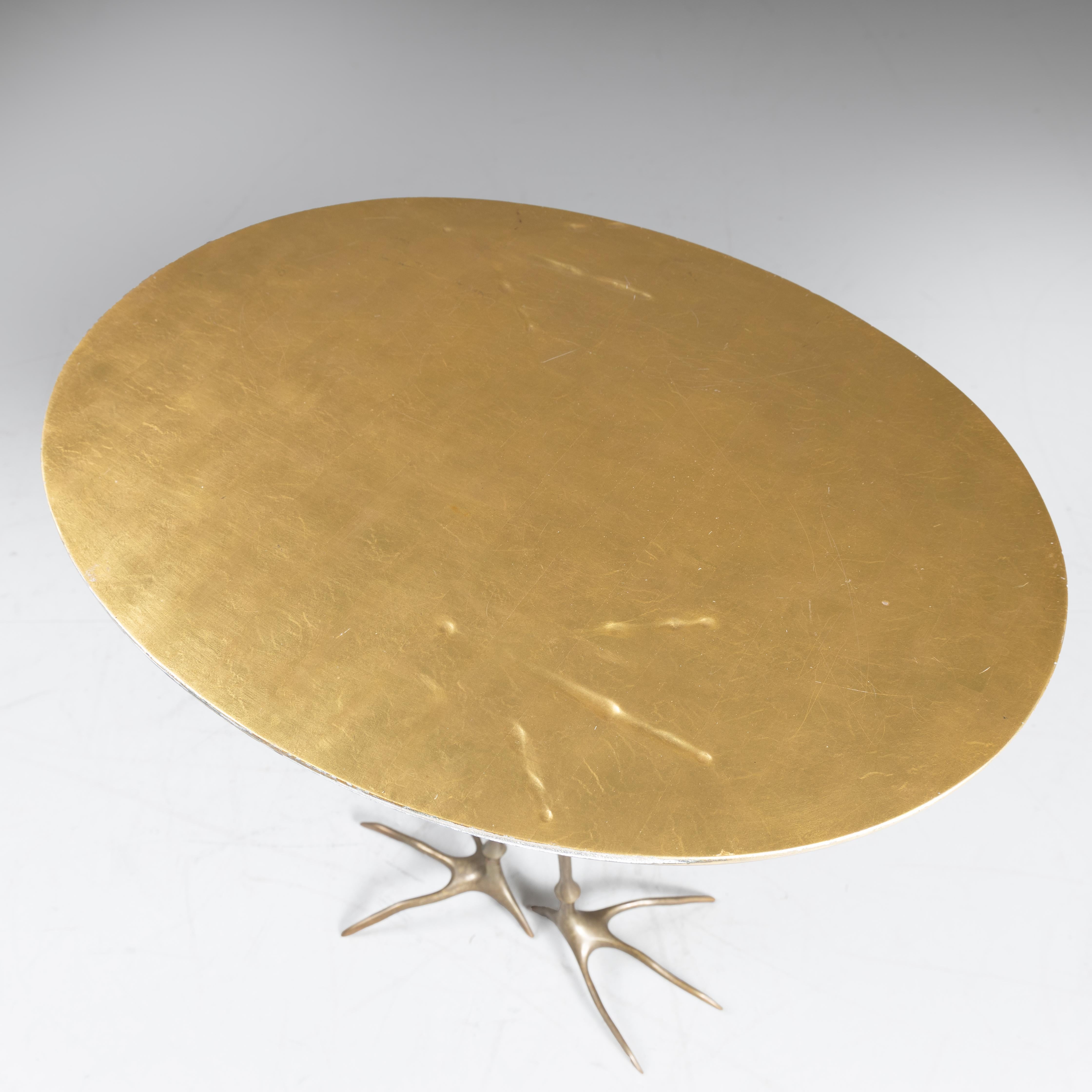 Bronze Table basse Traccia de Meret Oppenheim pour Simon, 1972 en vente