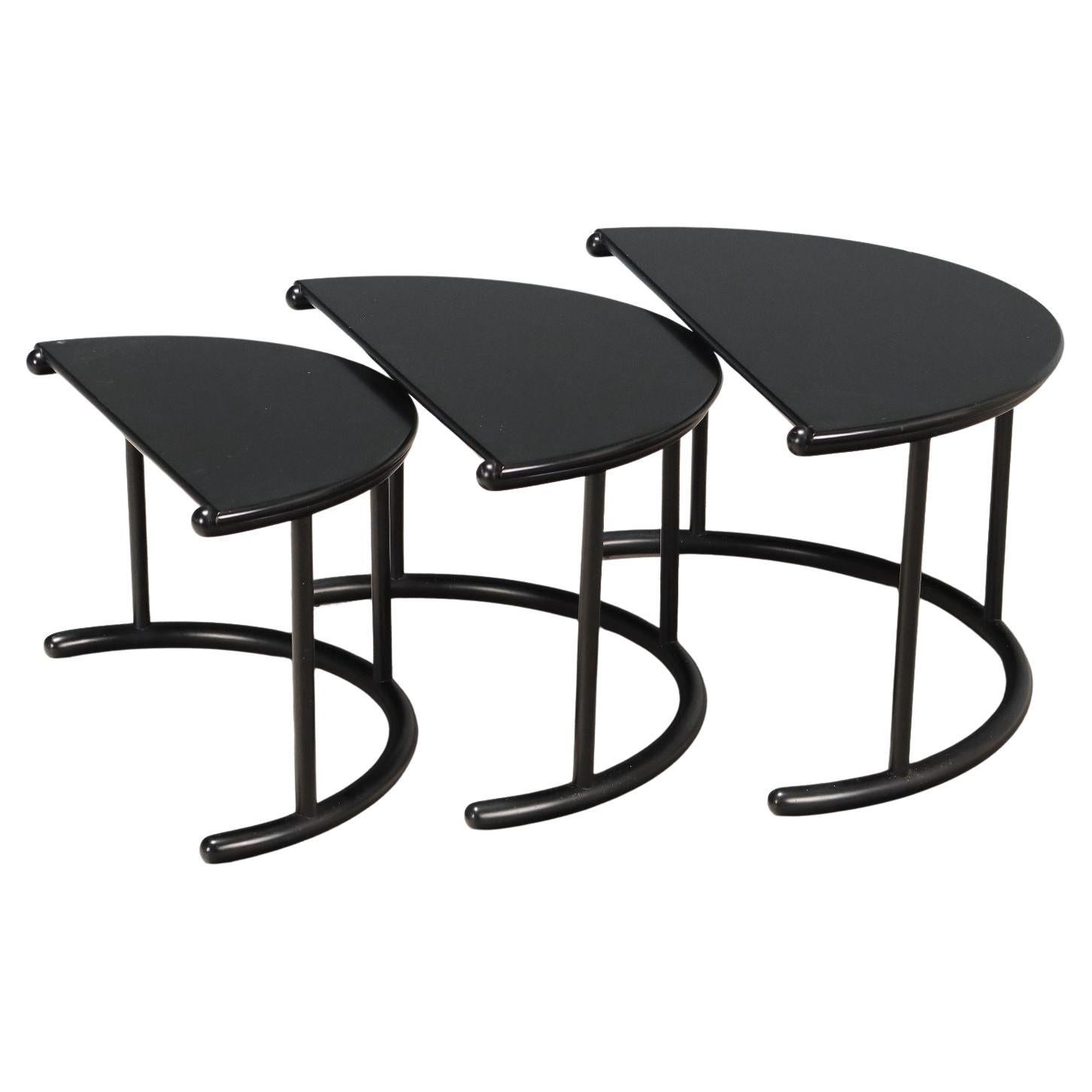 Tavolino Tria di Gianfranco Frattini per Acerbis, Anni 80