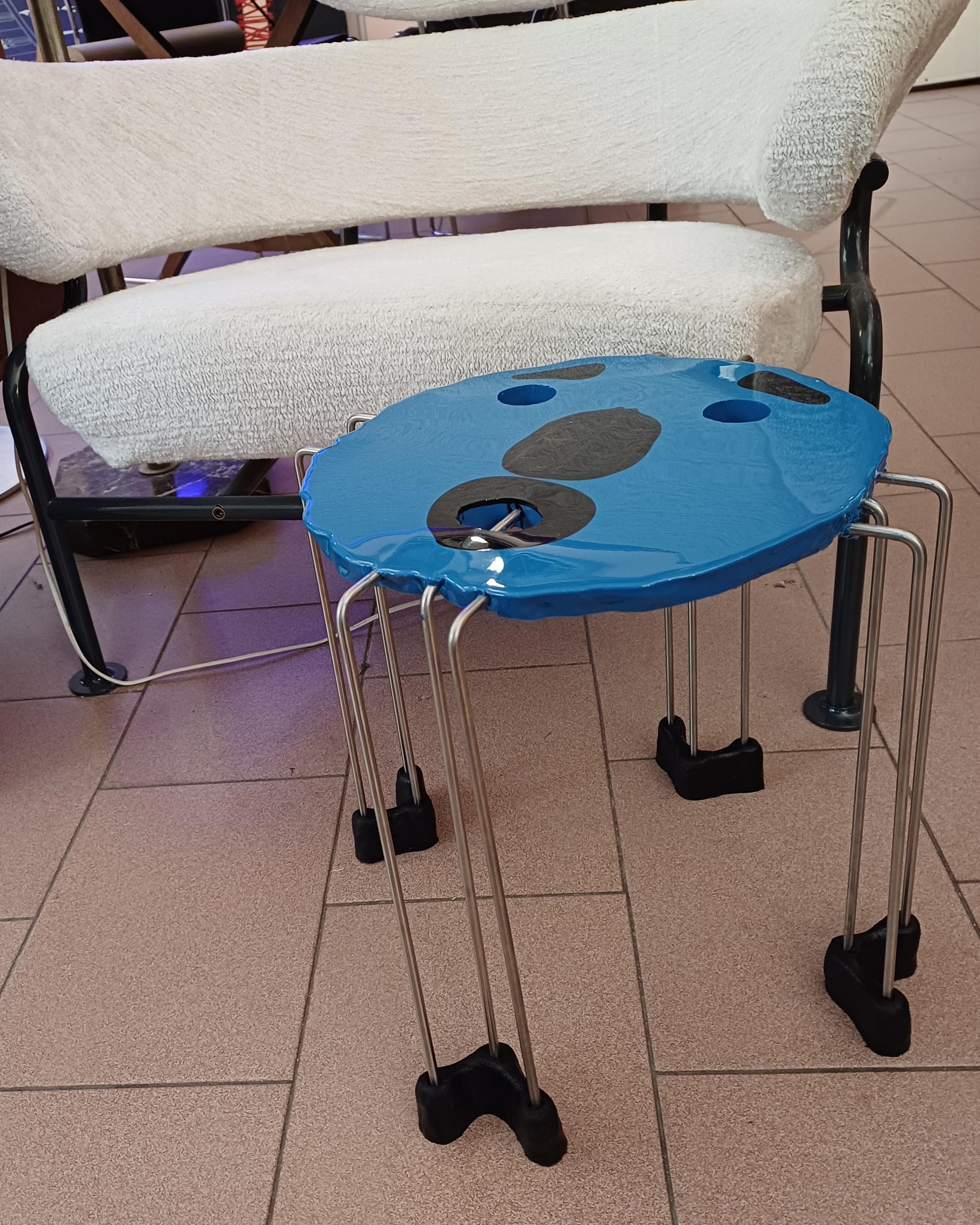 Resin Triple Play Coffee Table Gaetano Pesce Production Corsi Design