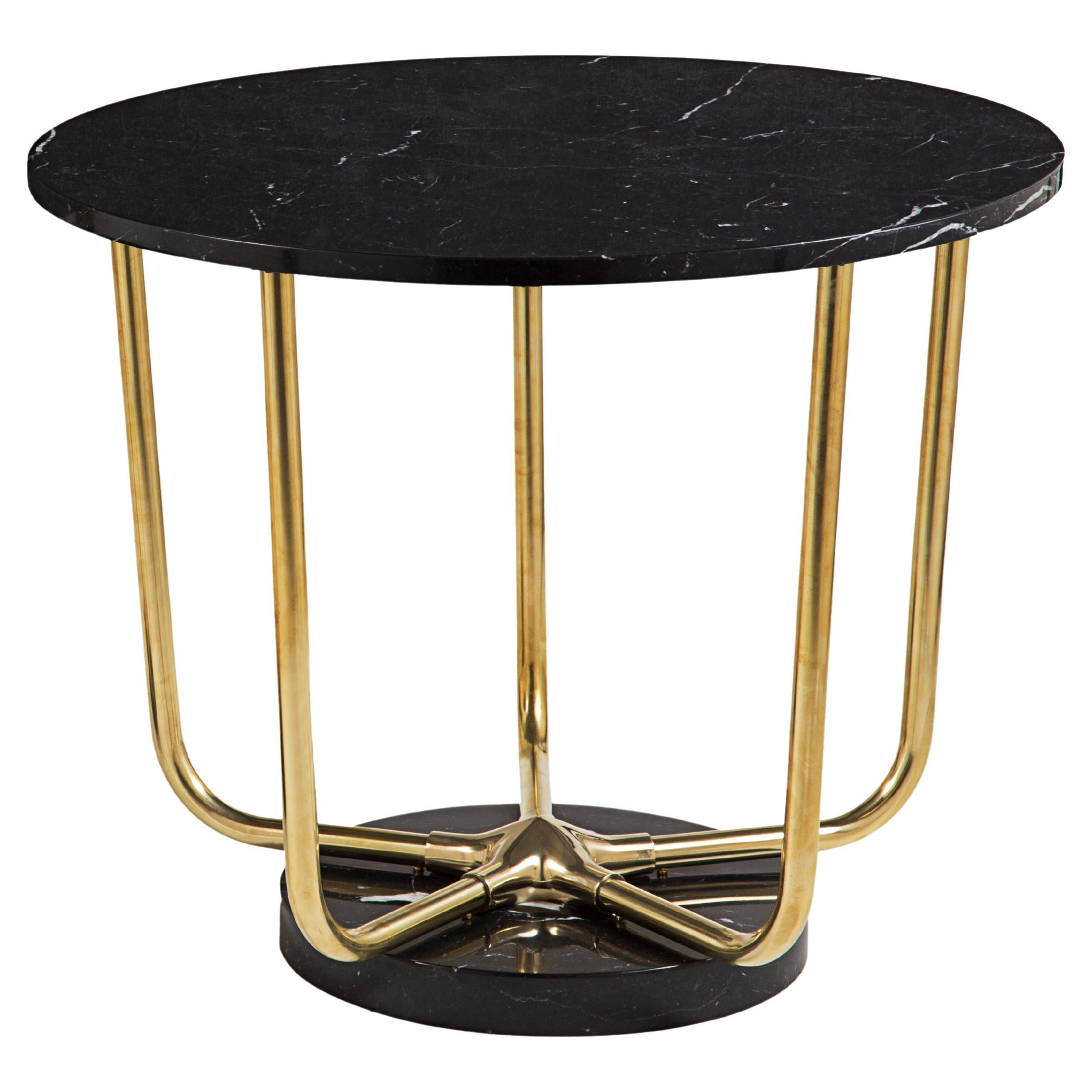 Urban Star large brass coffee table For Sale
