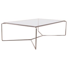 Marcel T vintage 70s coffee table design K. Takahama for Simon Cassina