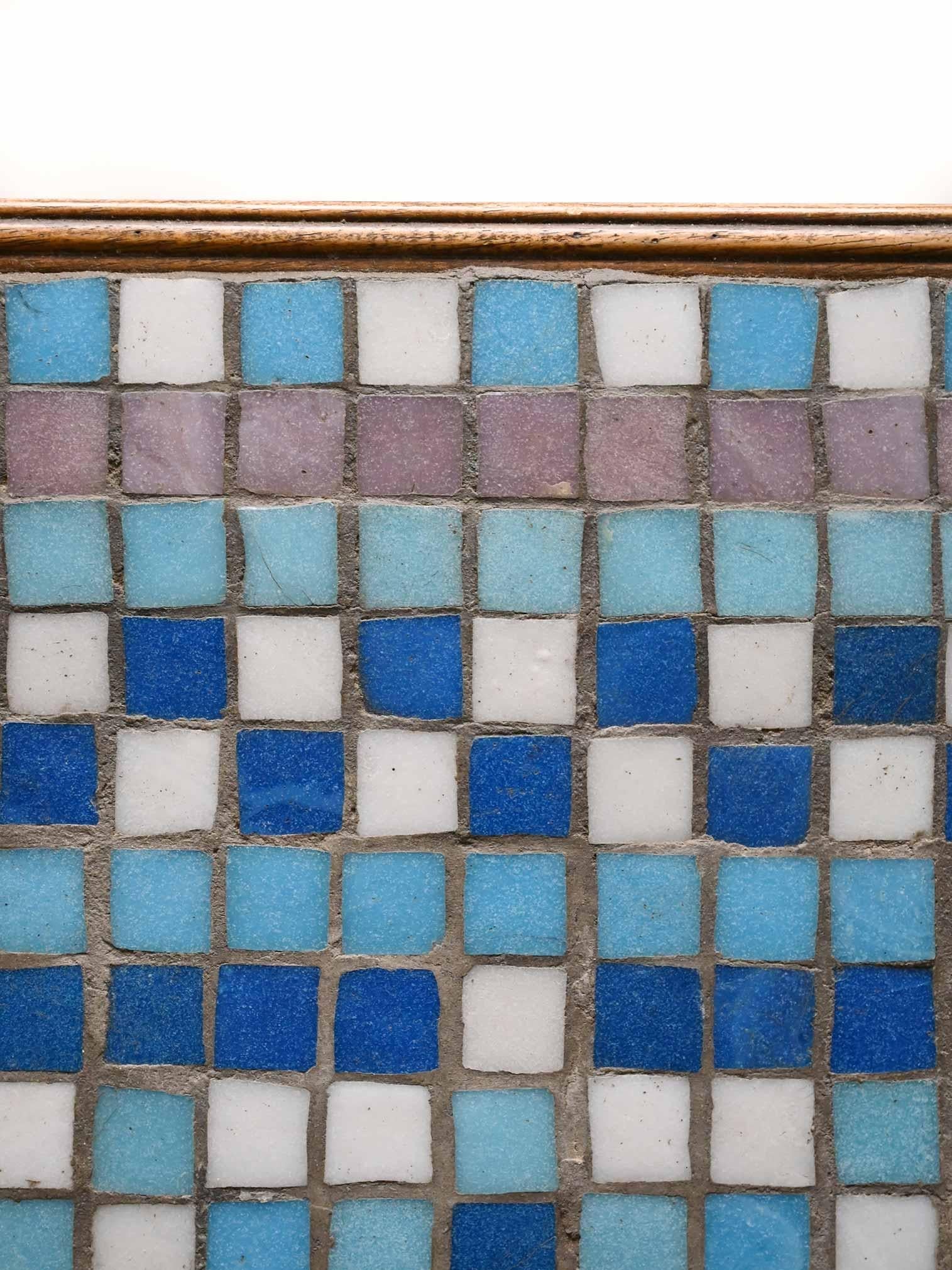 Vintage Couchtisch mit Mosaik im Angebot 4