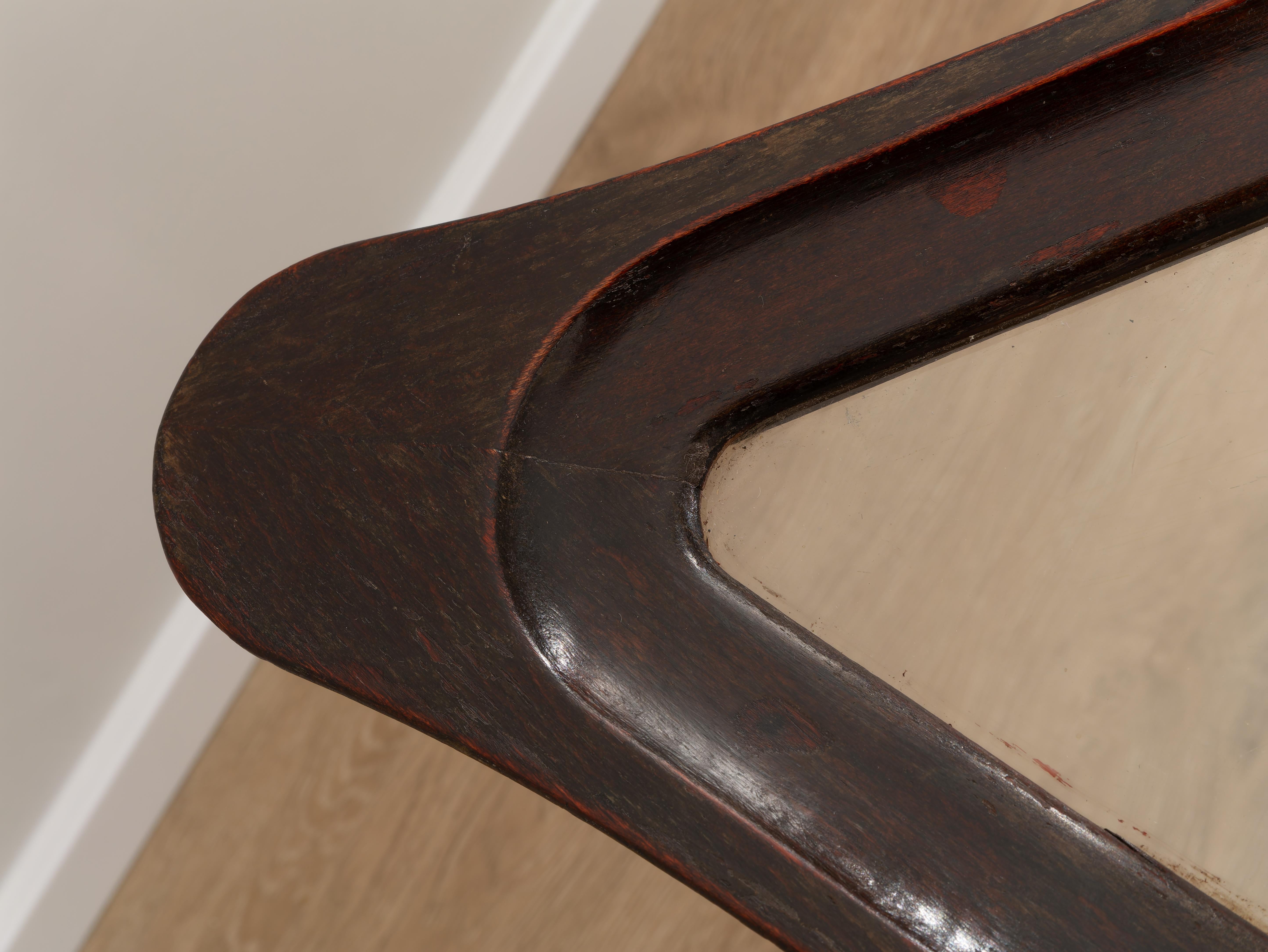 Vintage coffee table for living room in the style of Osvaldo Borsani, 1940s In Good Condition For Sale In Bastia Umbra, IT