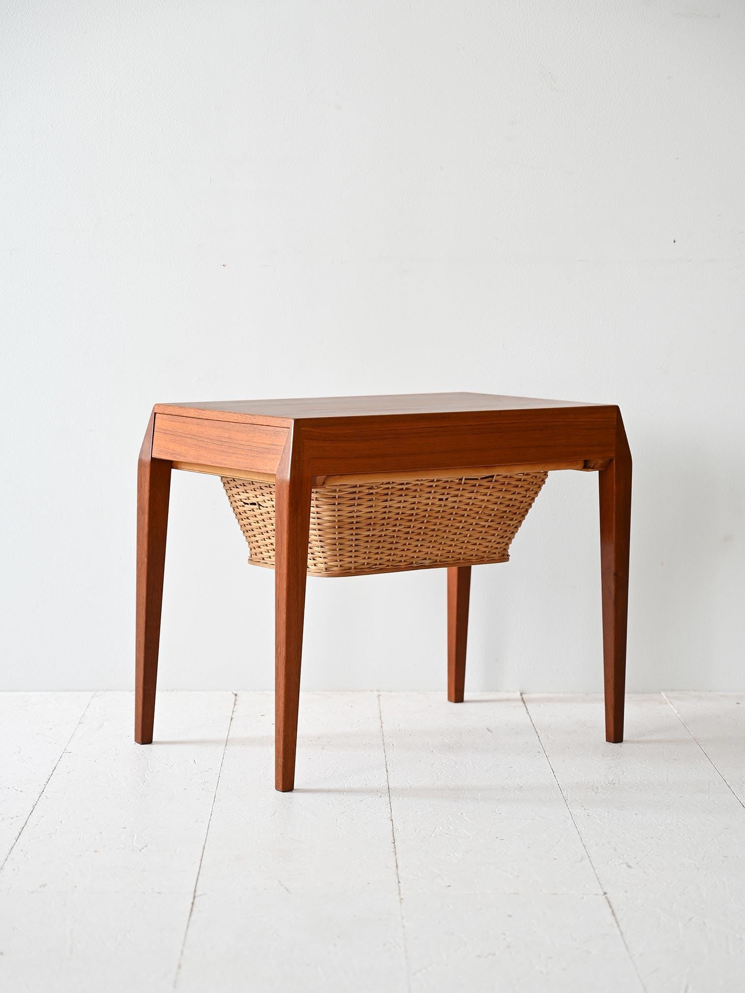Scandinavian Modern Vintage portalana coffee table by Severin Hansen For Sale