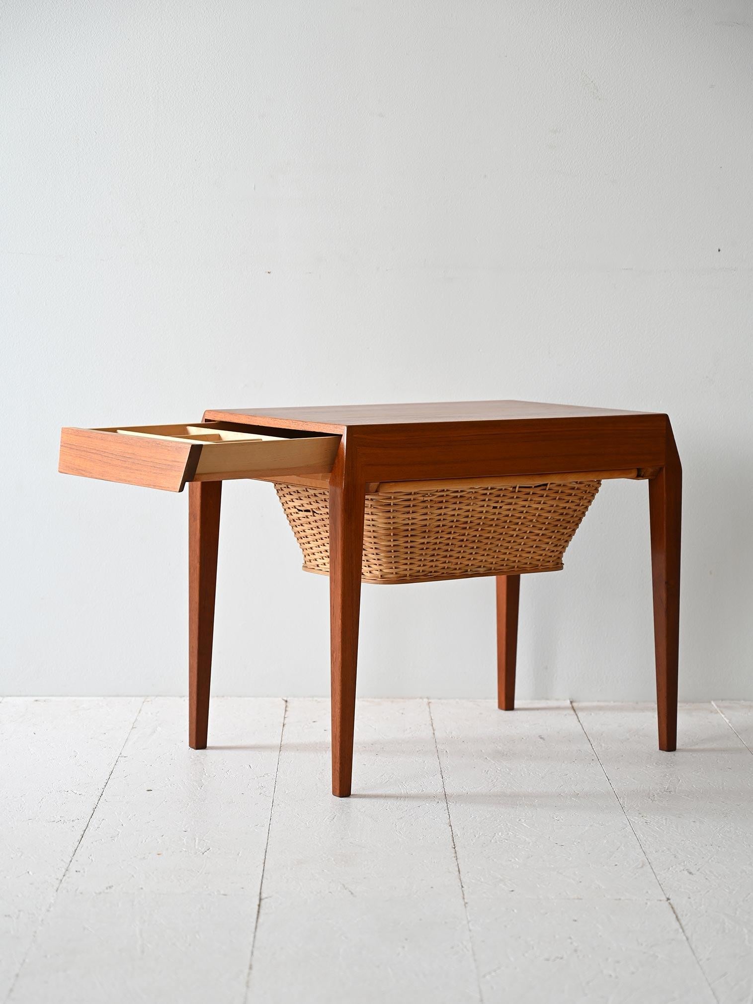 Danish Vintage portalana coffee table by Severin Hansen For Sale