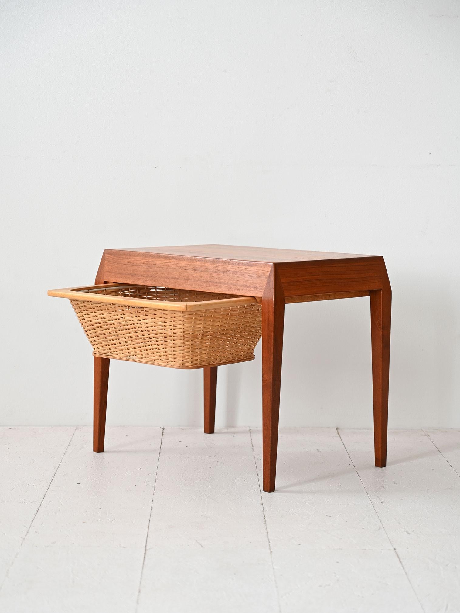 Vintage portalana coffee table by Severin Hansen In Good Condition For Sale In Brescia, IT
