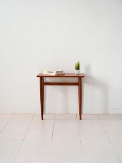 Table basse vintage en teck scandinave