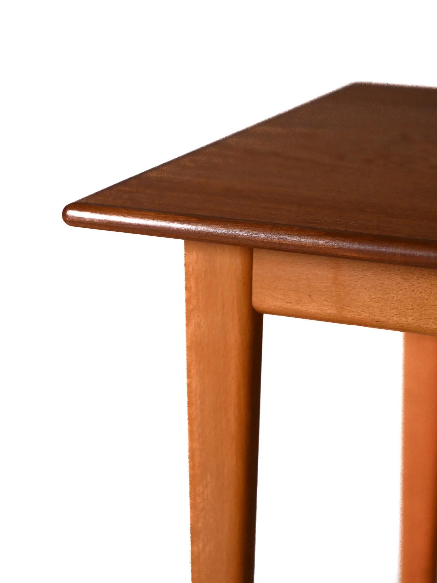 Mid-20th Century Vistaholm vintage Scandinavian teak coffee table For Sale