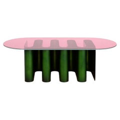 Tavolino2 Fango Green Side Table by Pulpo