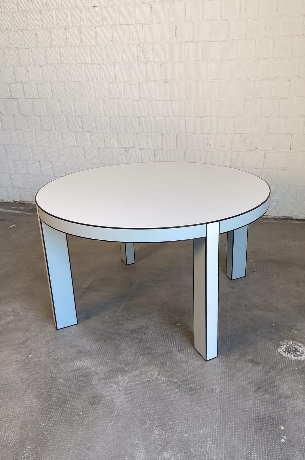 Postmoderno Tavolo 12/12 Dining Table di Pierre Charpin per Memphis/Post Design in vendita