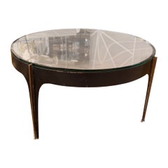 Tavolo a Lente Max Ingrand per Fontana Arte Mod. 1774