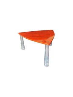 Flare three-legged table designed by Marcel Wandery for โMagis,โ Italy 2000