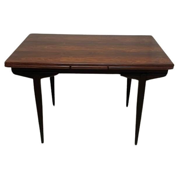 1960s extending rosewood table For Sale