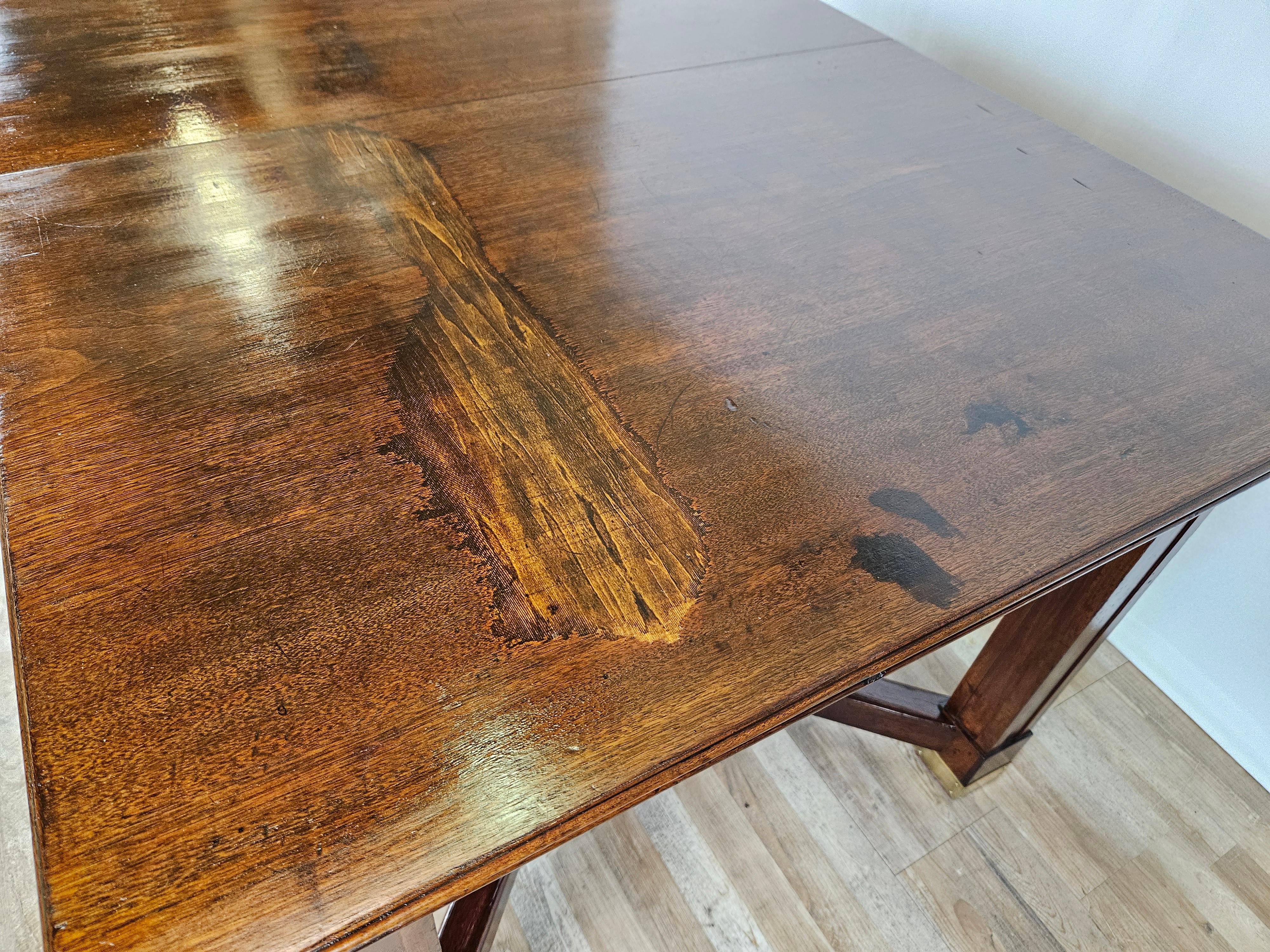 Extending table attributed to J&J Herrmann Wien In Good Condition For Sale In Premariacco, IT