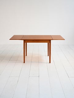 Table à rallonge en teck des années 1960