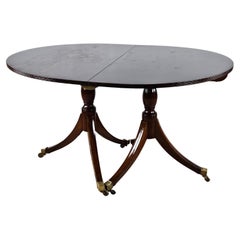 English mahogany extending table 20th century