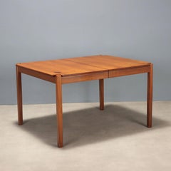Mid-Century Modern Extendable Dining Table, Italian Wood, 1960s