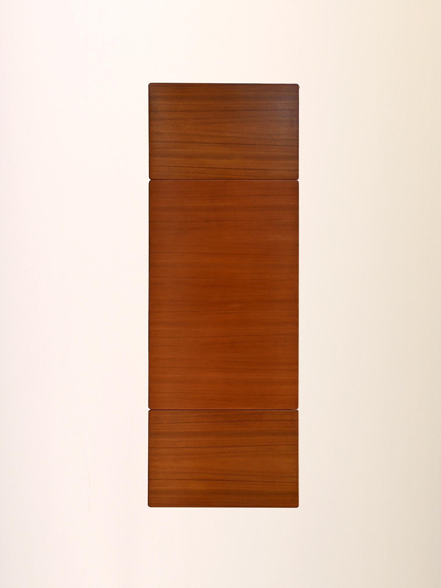 Tavolo allungabile scandinavo in teak vintage (Teakholz) im Angebot