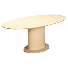 80s white marble table