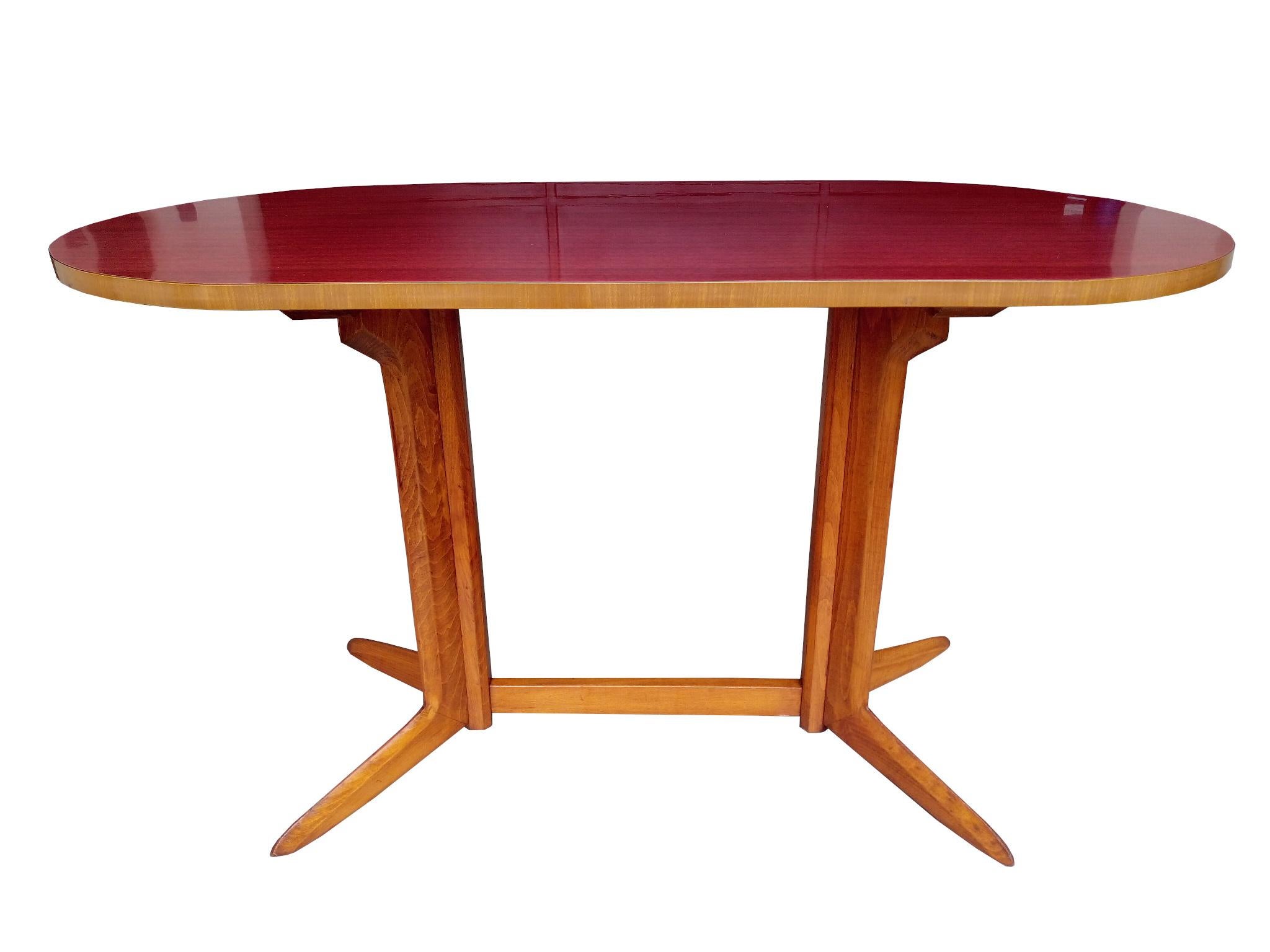 Mid-Century Modern Table attributed to Ico Parisi for F.lli Rizzi For Sale