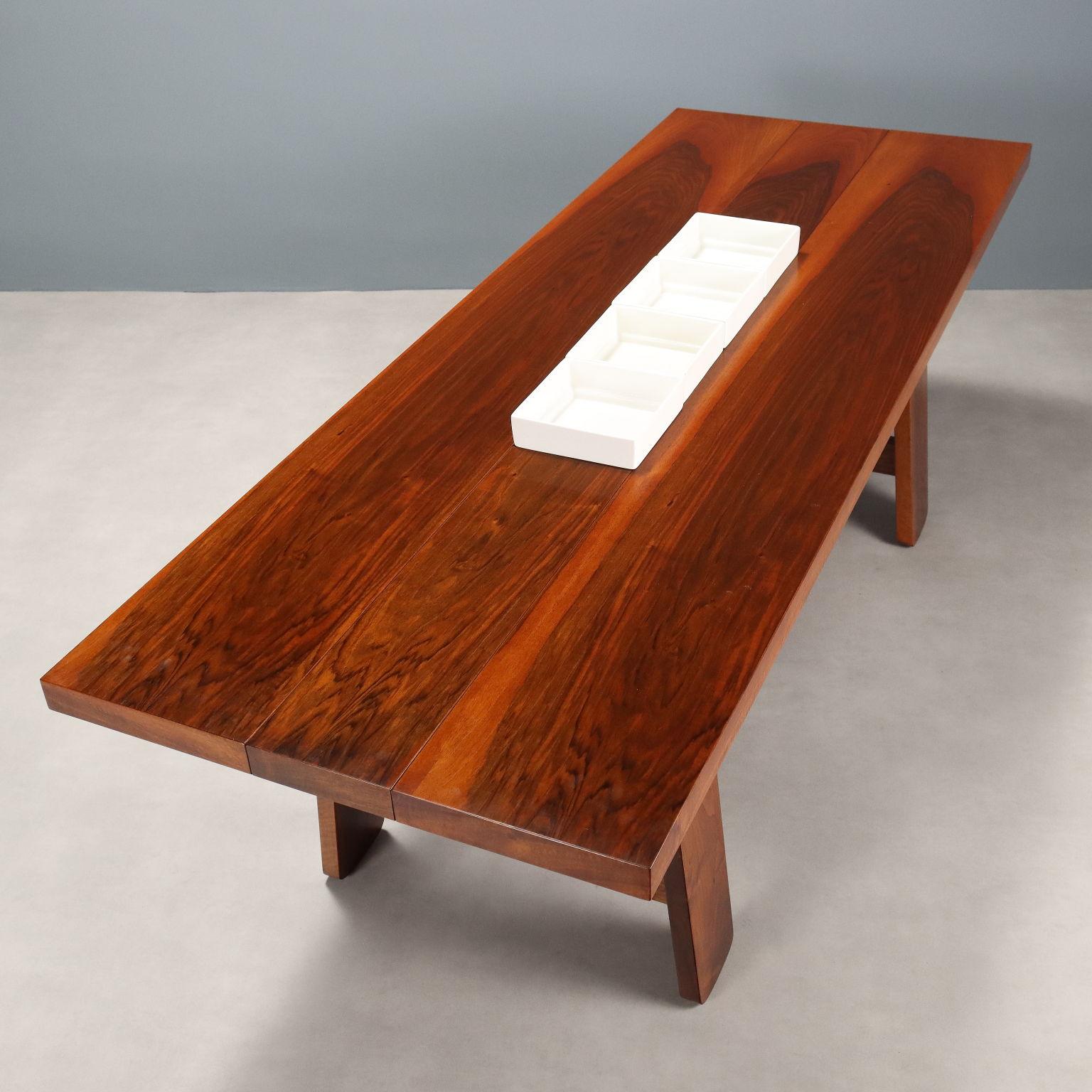 Mid-20th Century Tavolo Bernini Anni '60 con Ceramiche Design di Silvio Coppola in vendita