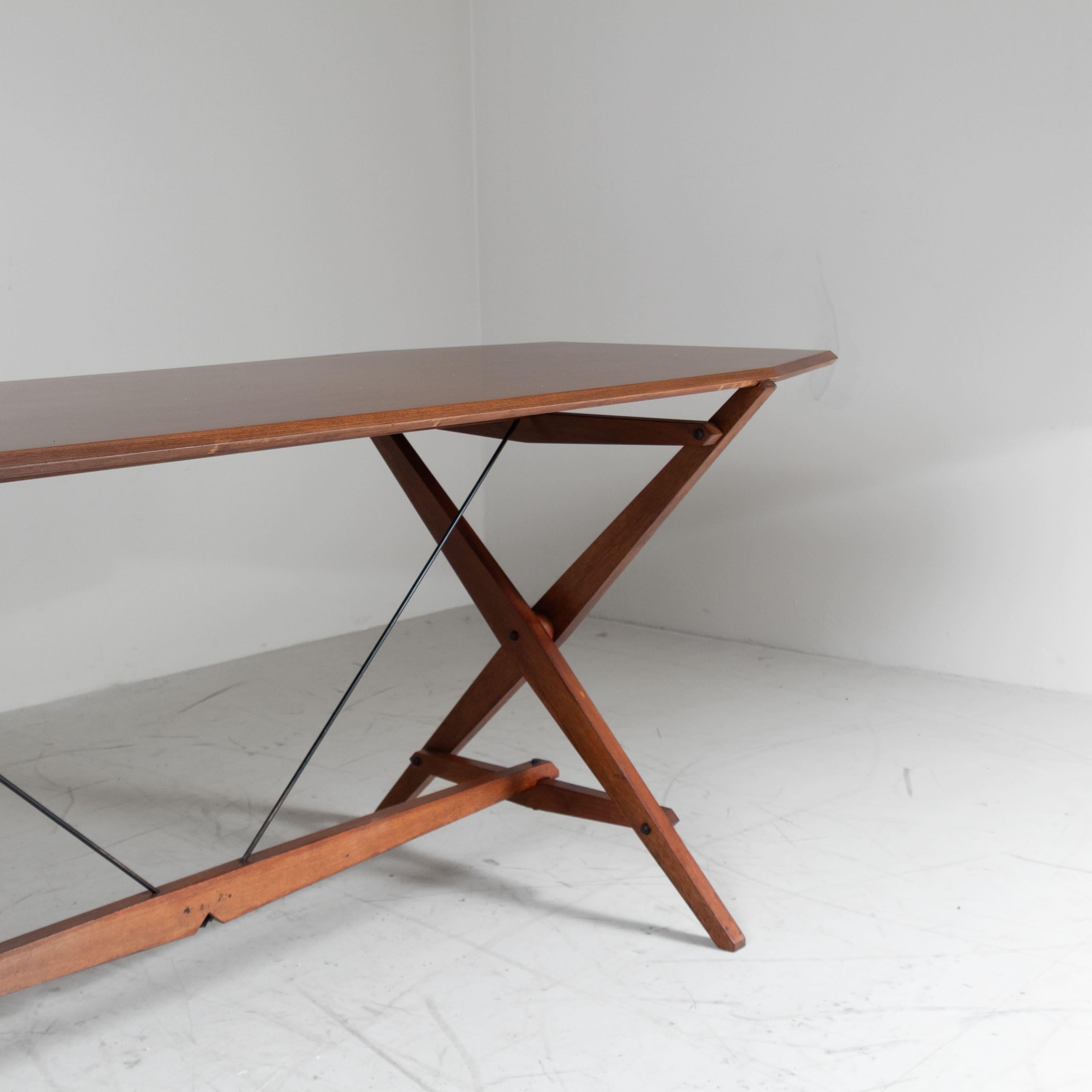 Mesa Cavalletto TL2, Franco Albini, Poggi, 1950 en Bueno estado para la venta en Milano, Lombardia