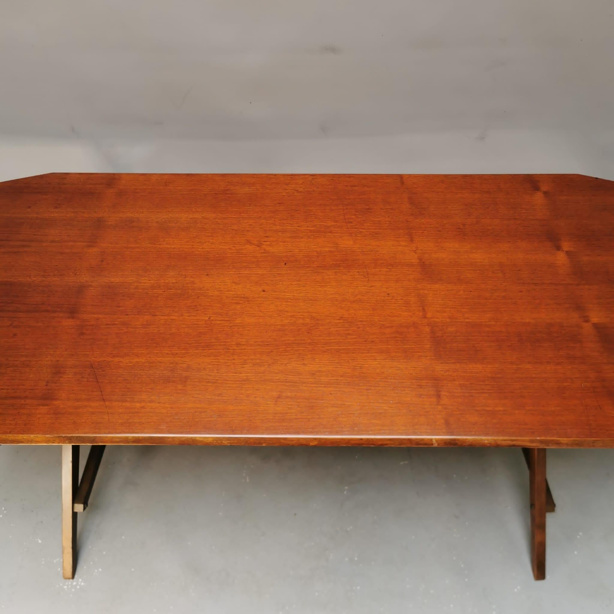 Mid-20th Century Tavolo Cavalletto TL2, Franco Albini, Poggi
