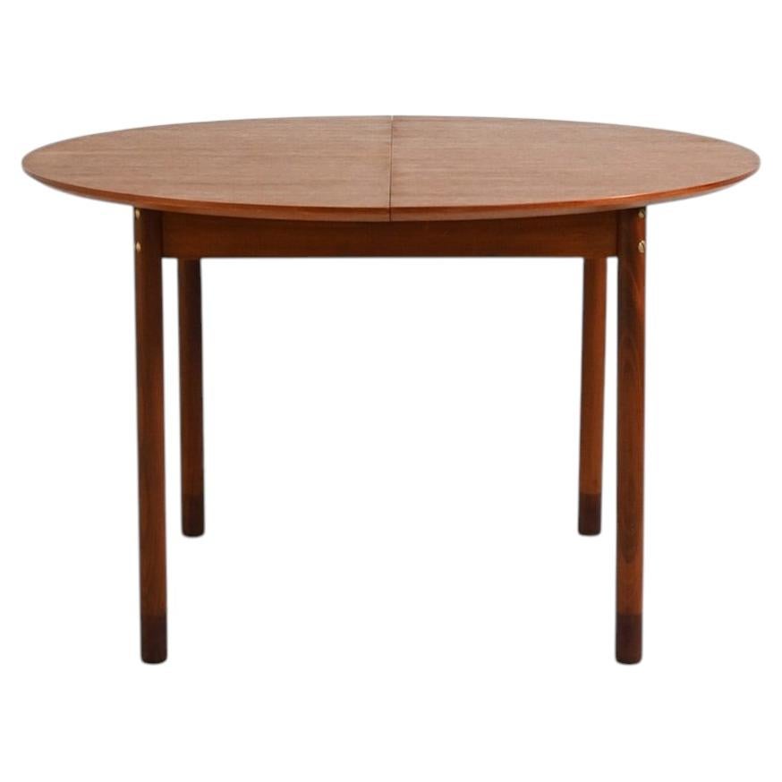 Karl Andersson & Söner 1960s teak table with extension leaf