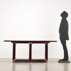 T5 console table by Tito Agnoli for Bonacina Anni 80