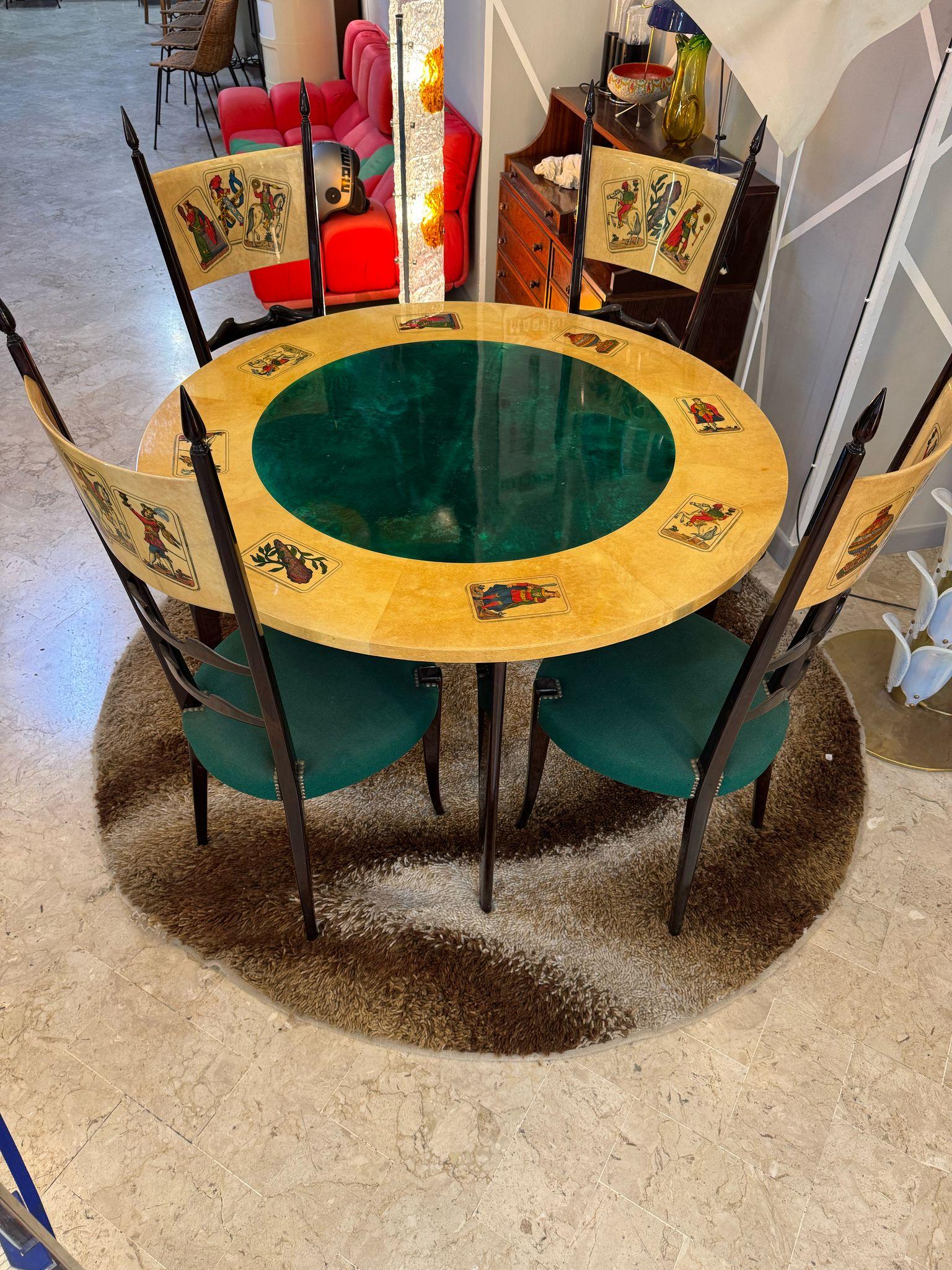 Table de jeu d'Aldo Tura en vente 5