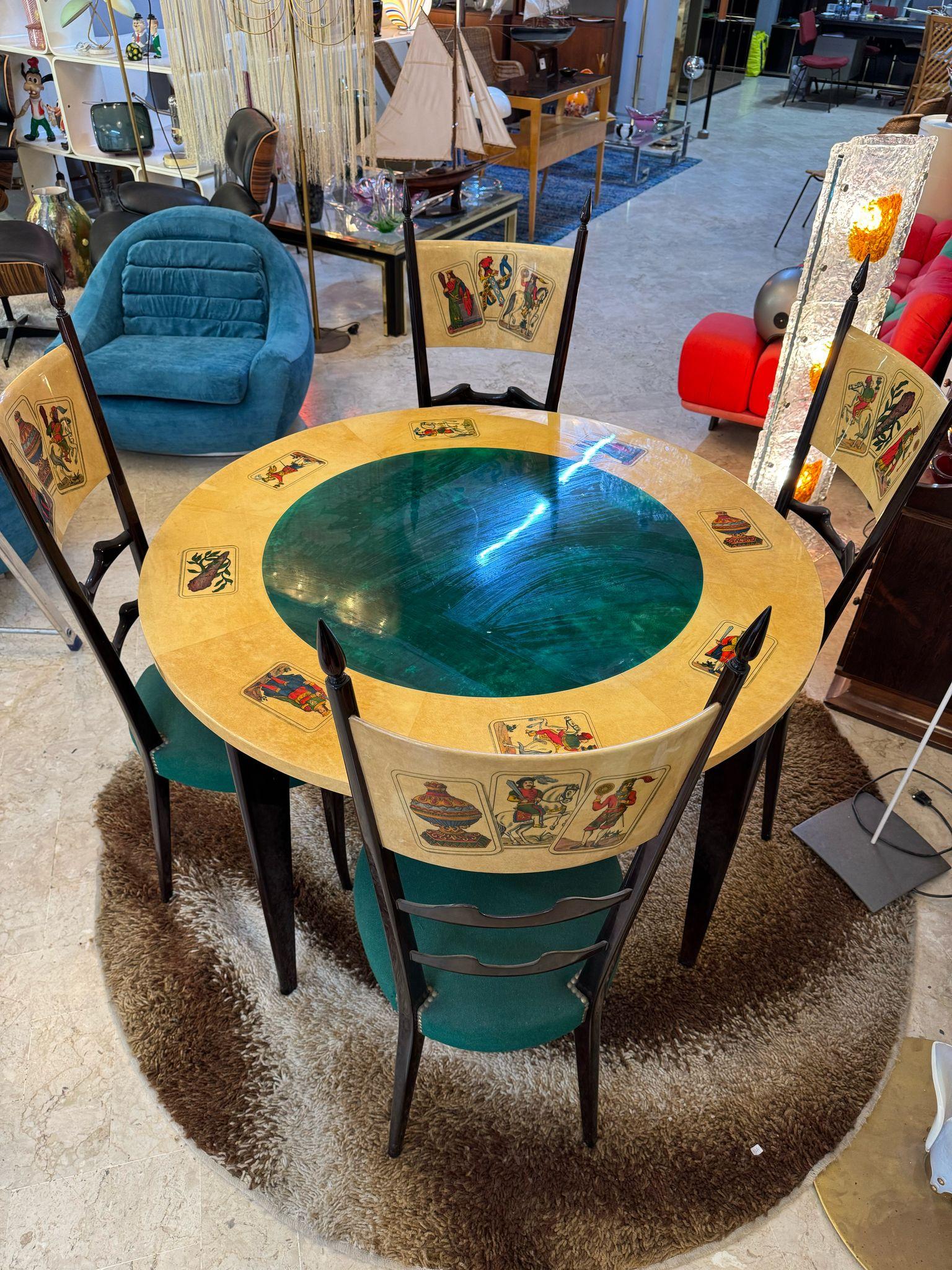 Table de jeu d'Aldo Tura en vente 4