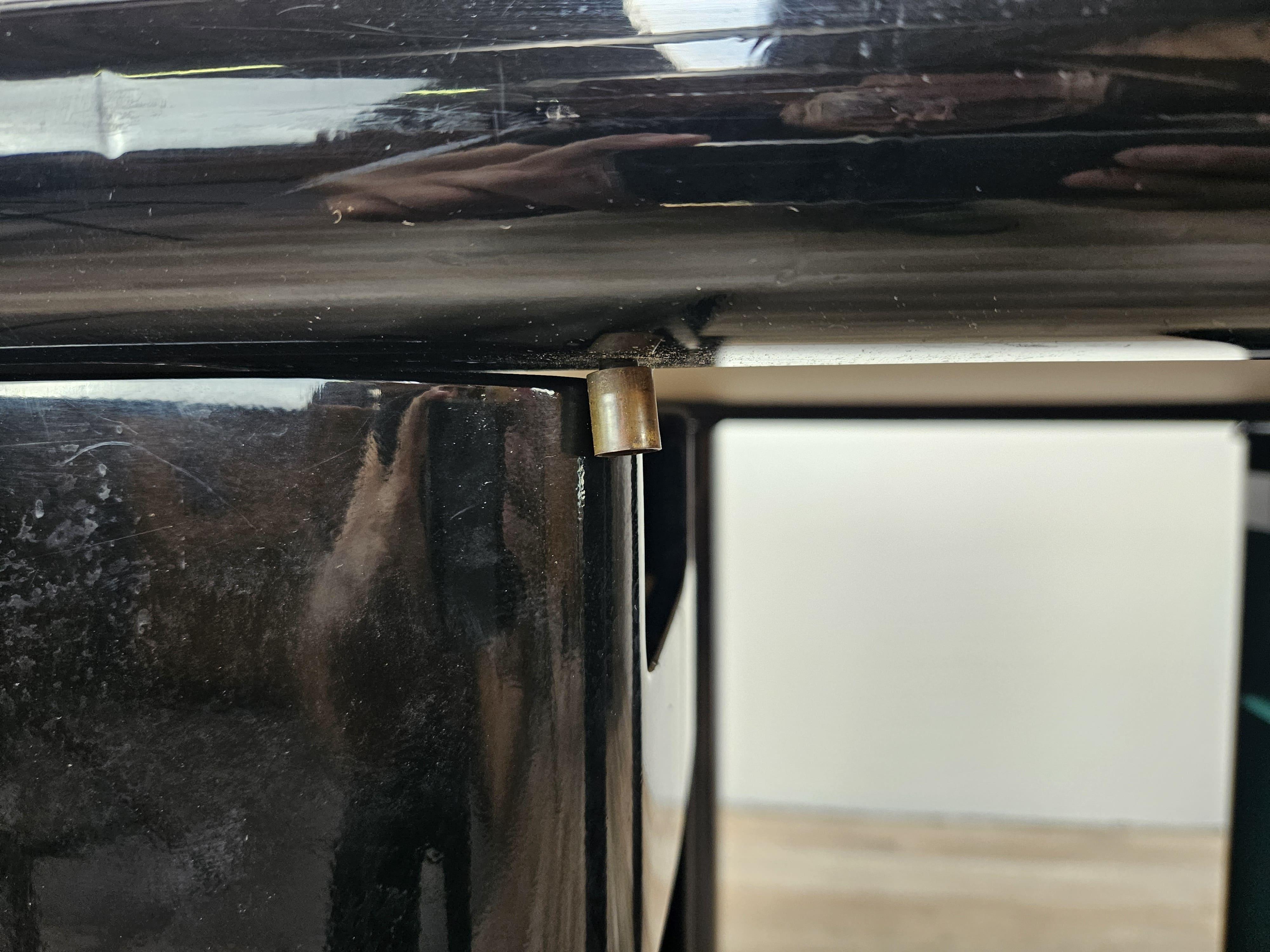 Lacquered wood card table by Pierluigi Molinari for Pozzi Milano 1970 For Sale 11