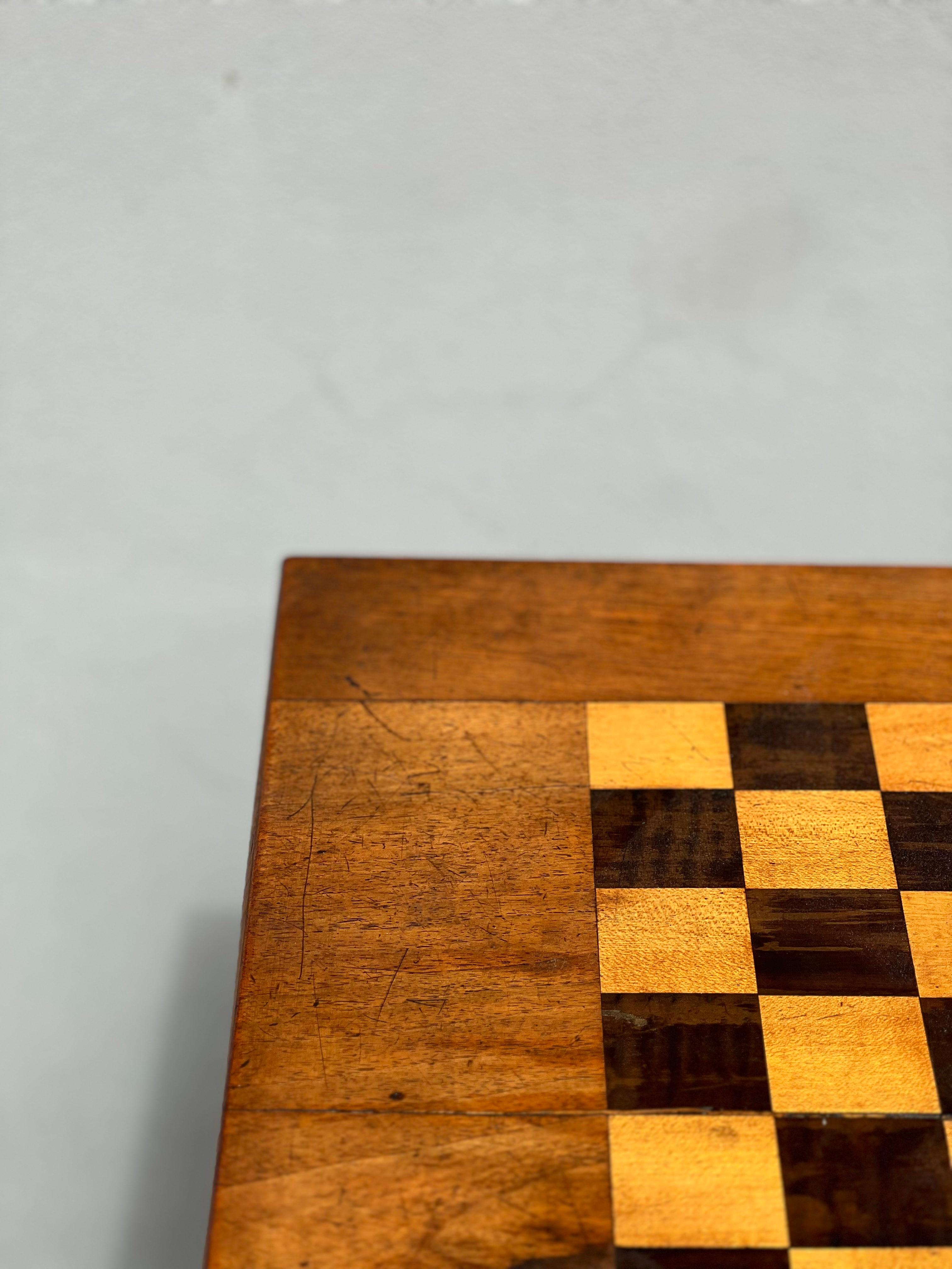 Tisch tavolo da gioco - Tisch a scacchiera - tavolino - prima meta xx secolo  (Italienisch) im Angebot