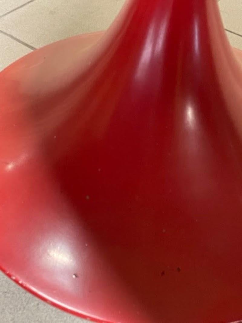 Tavolo da pranzo a clessidra con base in metallo e piano in marmo, anni '60-'70 en venta 5