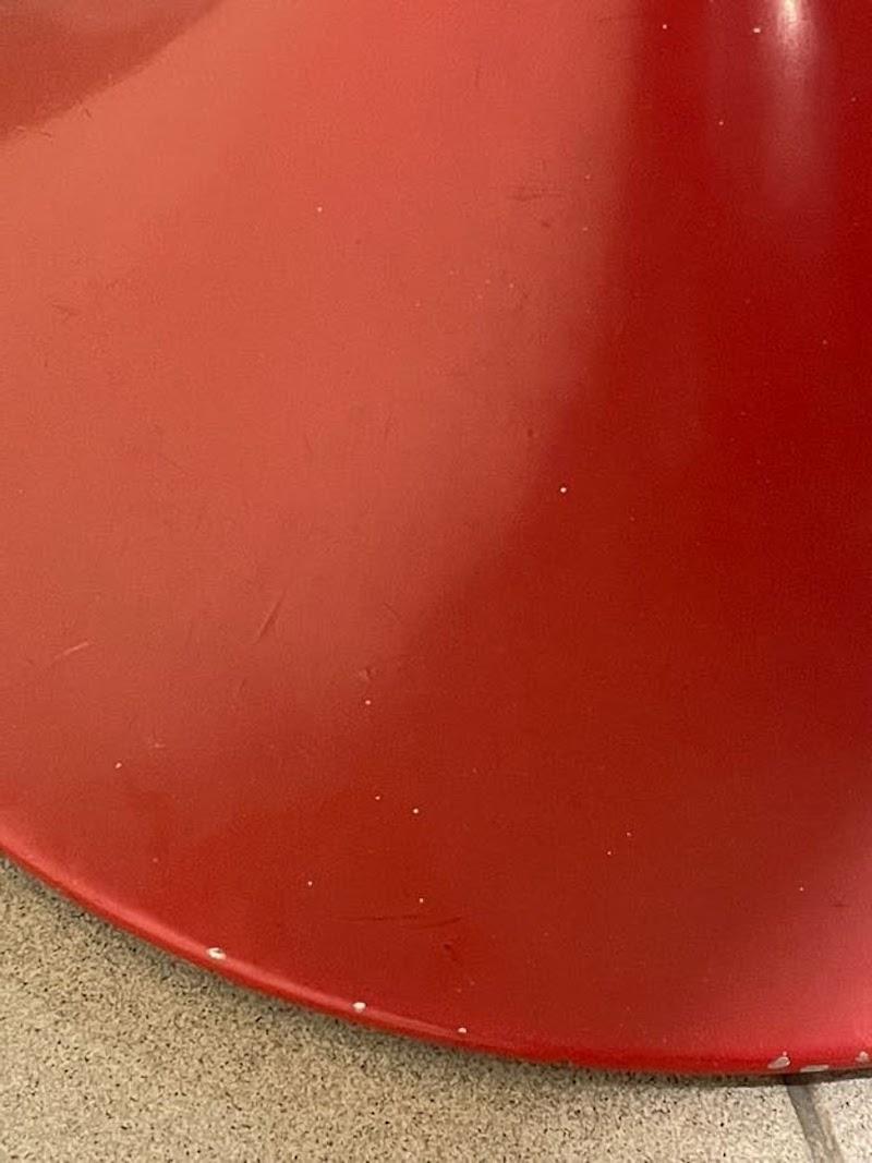 Tavolo da pranzo a clessidra con base in metallo e piano in marmo, anni '60-'70 en venta 9