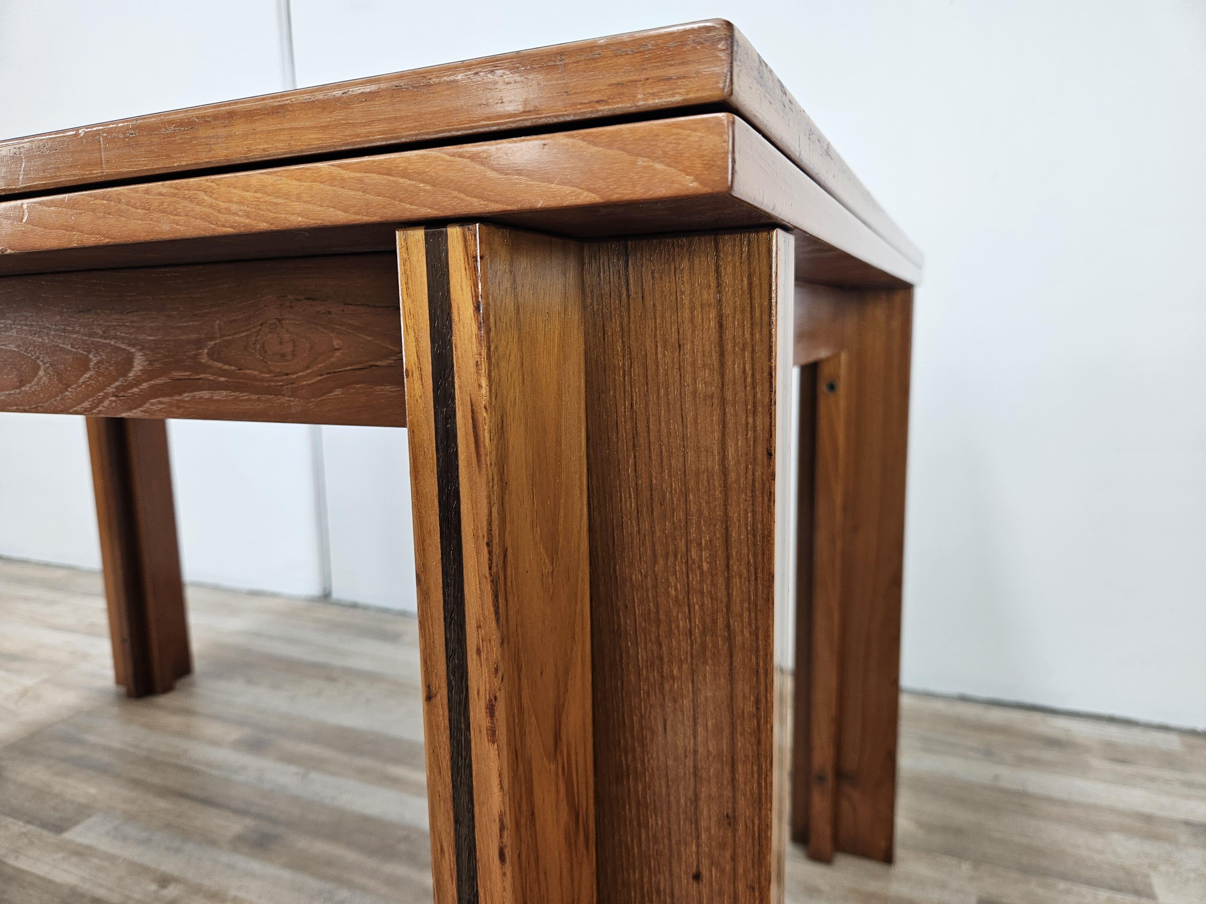 Laminato Tavolo da pranzo a libro design italiano anni '70 in vendita