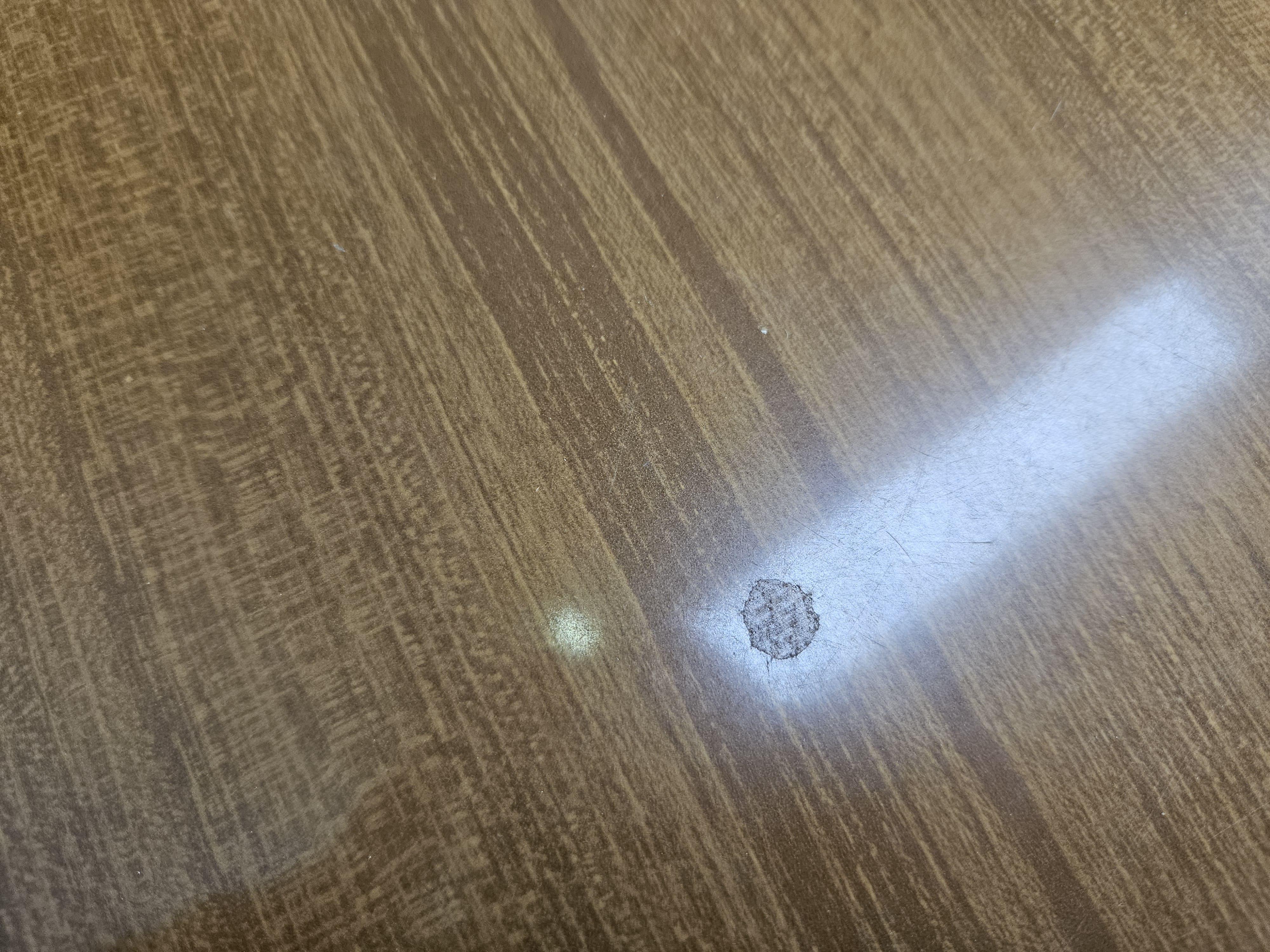 Mesa de comedor de hierro de los años 60 con tablero de formica en venta 1