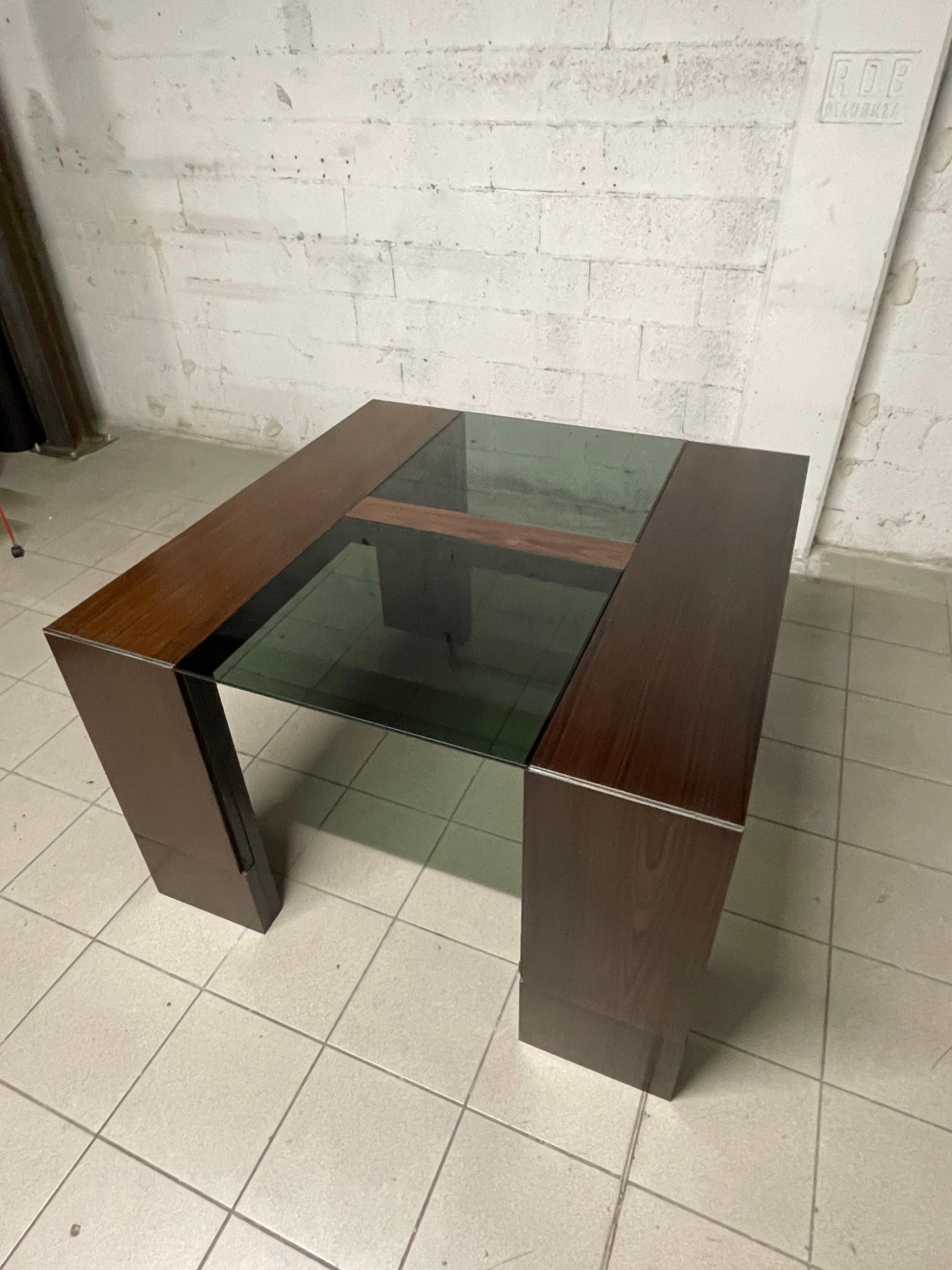 1970s extendable dining table For Sale 9