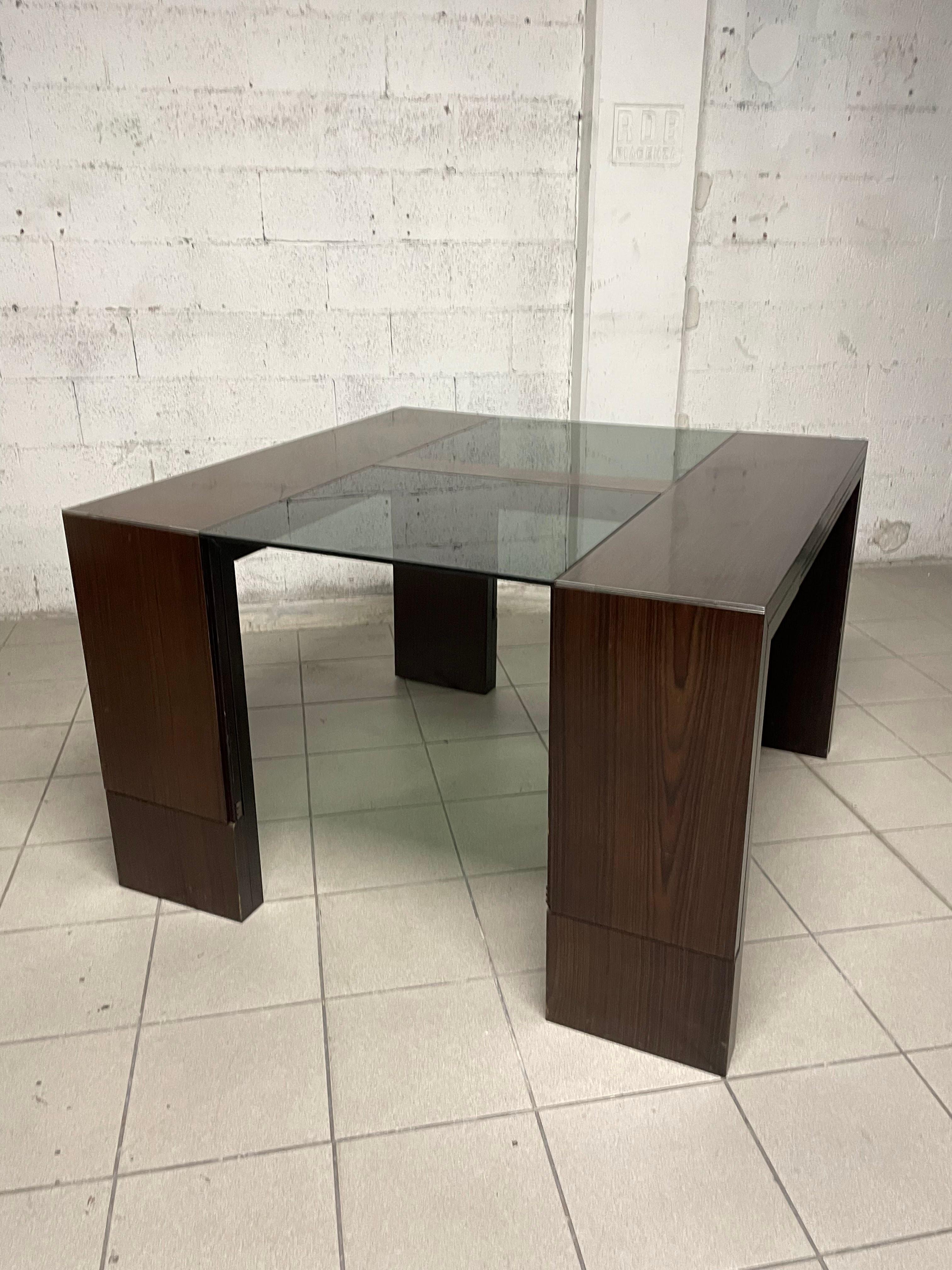 1970s extendable dining table For Sale 13