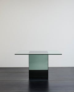 Mesa de comedor "Blok", diseño de Nanda Vigo para Acerbis, 1971